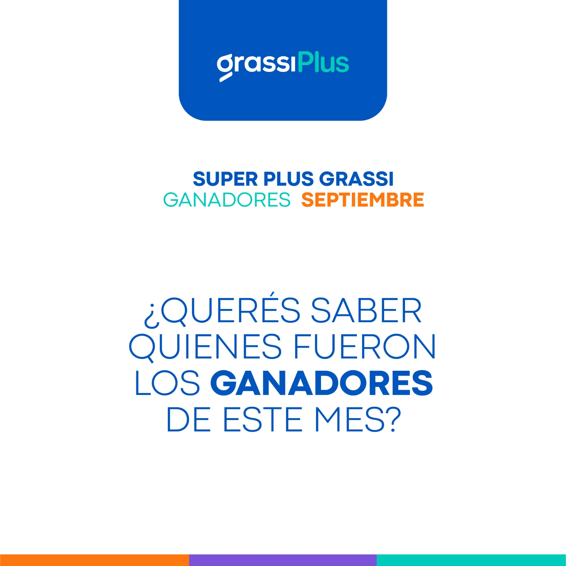 Placa del sorteo de órdenes de compra de septiembre de 2026