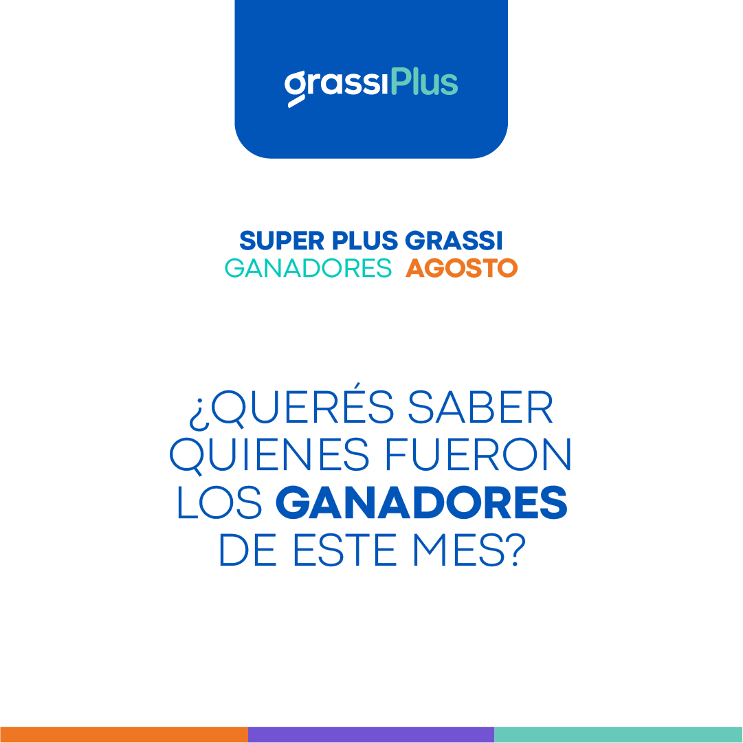 Ganadores órdenes de compra – Agosto
